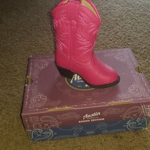 Austin Trading Co. Rich Pink Western Boots